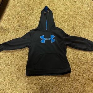 Under Armour Black Sleeve with Silver Logo